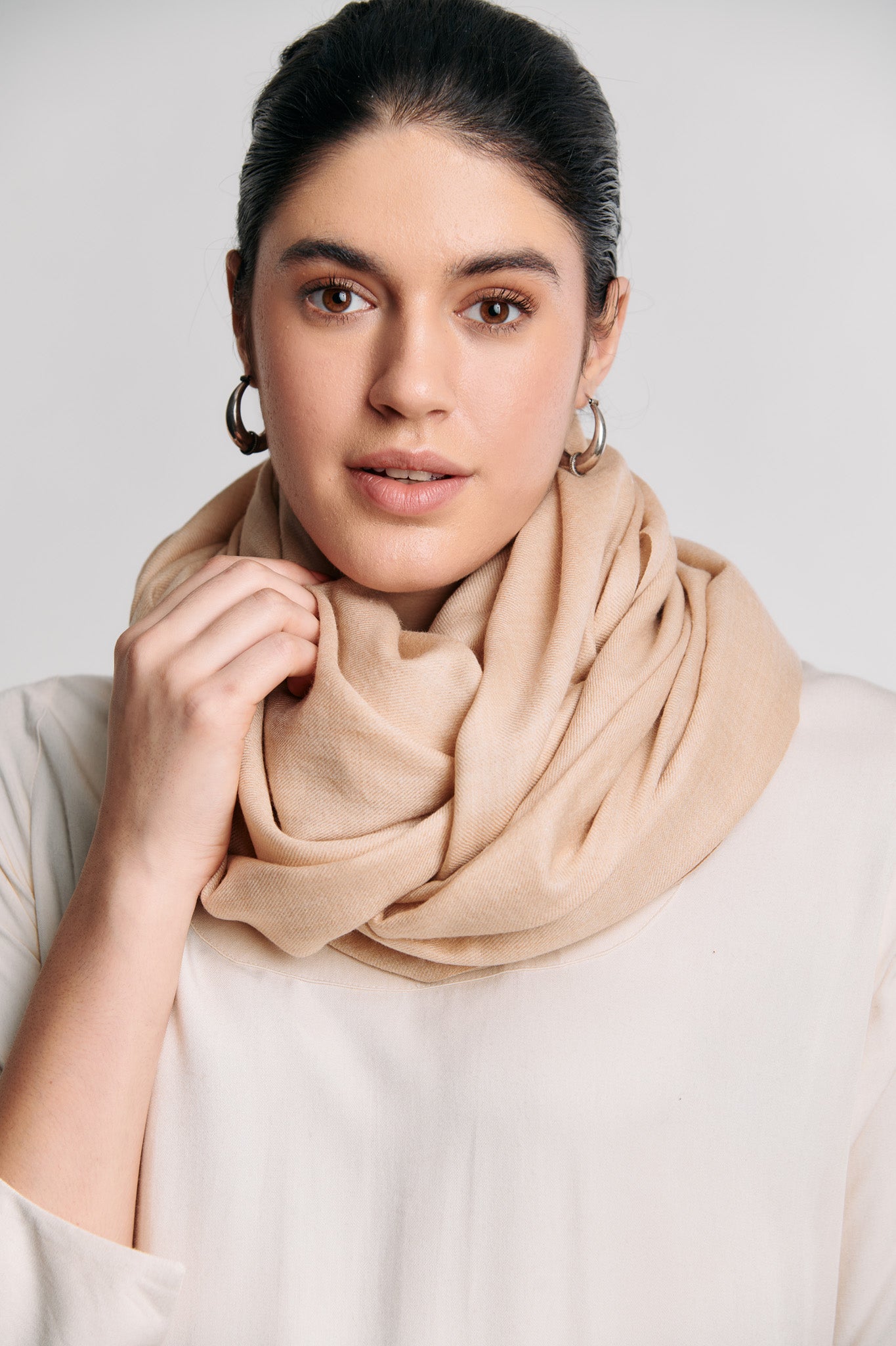 Solid Wool Stole
