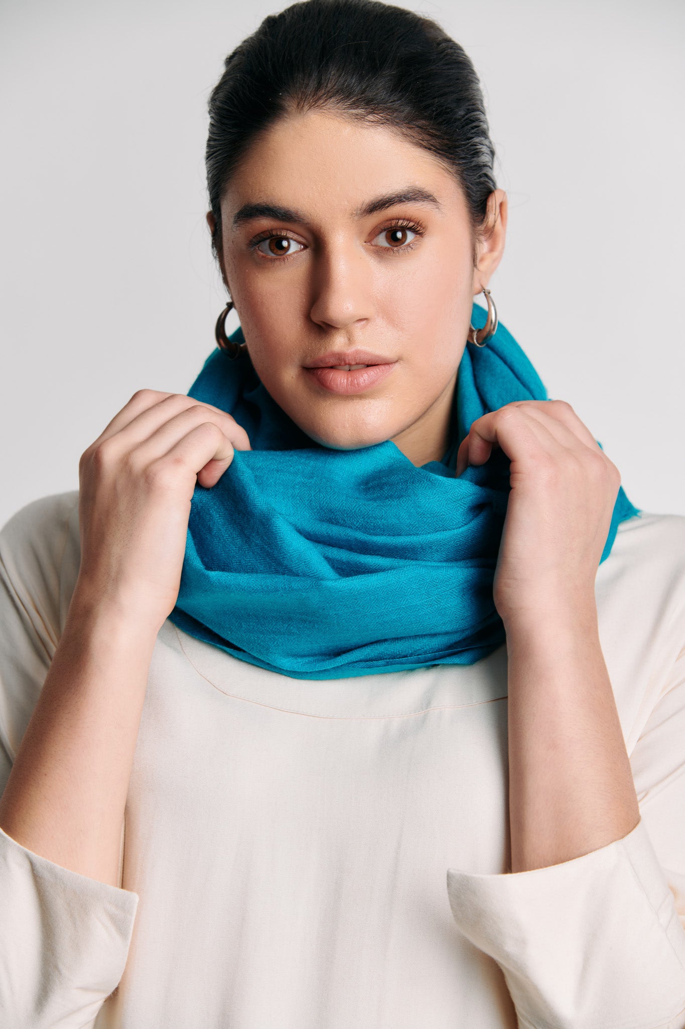 Solid Wool Stole