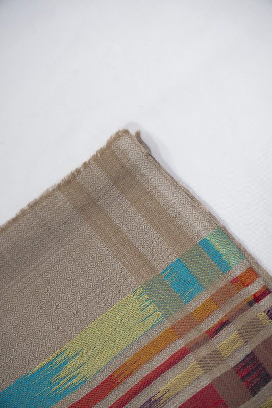 Ikkat Design Stole